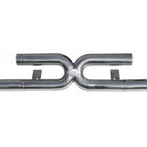 Fabspeed Center Muffler Bypass X-Pipe for Porsche 997.2 Carrera