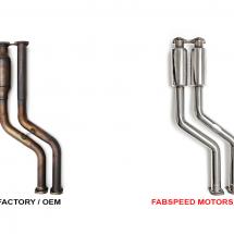 Fabspeed Catbypass Pipes for BMW E46 M3