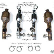 Fabspeed Primary Sport Cat. Converters for 01-06 Murcielago