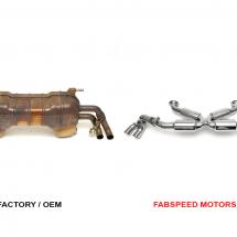 Fabspeed Supersport X-Pipe Exhaust System for 08-13 R8 V8