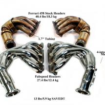 Fabspeed Sport Headers for 458 Italia